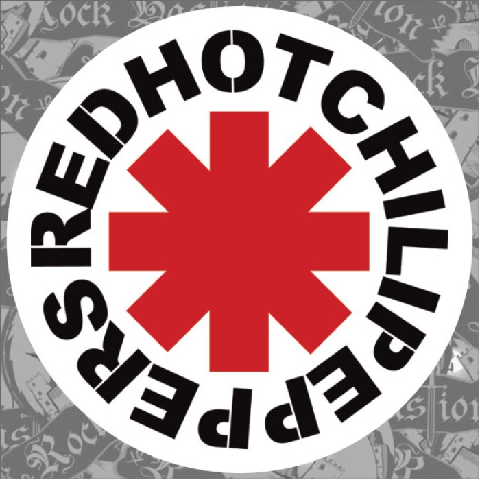 Виниловая наклейка "Red Hot Chili Peppers"