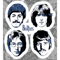Виниловая наклейка "The Beatles"
