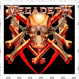 Виниловая наклейка "Megadeth"