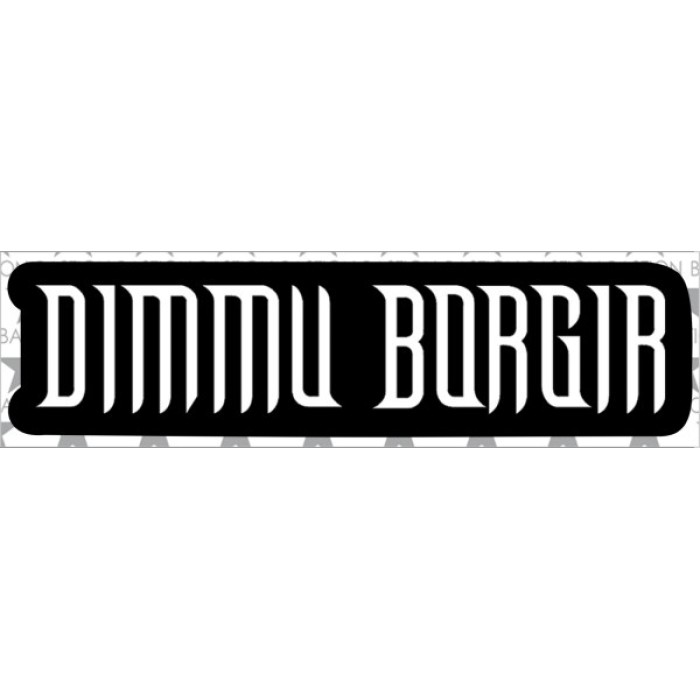 Виниловая наклейка "Dimmu Borgir"