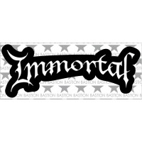Виниловая наклейка "Immortal"