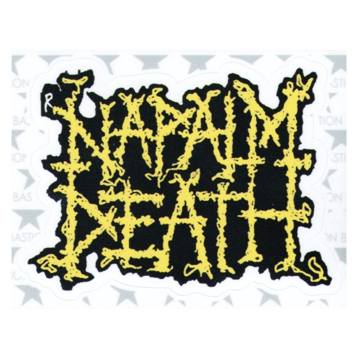 Виниловая наклейка "Napalm Death"