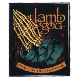 Виниловая наклейка "Lamb Of God"