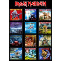 Набор виниловых наклеек Iron Maiden M28 