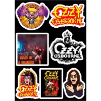 Набор виниловых наклеек Ozzy Osbourne M78
