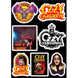 Набор виниловых наклеек Ozzy Osbourne M78