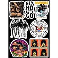 Набор виниловых наклеек Ramones M81