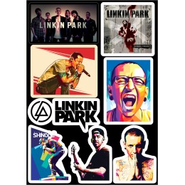 Набор виниловых наклеек Linkin Park M32 