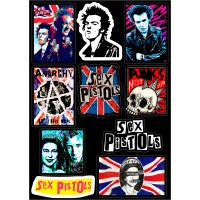Набор виниловых наклеек Sex Pistols M42