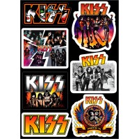 Набор виниловых наклеек Kiss M44
