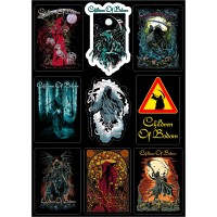 Набор виниловых наклеек Children Of Bodom M49