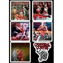 Набор виниловых наклеек Cannibal Corpse M61
