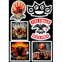 Набор виниловых наклеек Five Finger Death Punch M62