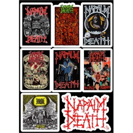 Набор виниловых наклеек Napalm Death M68