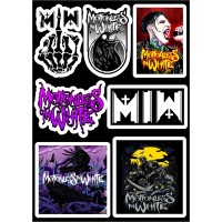 Набор виниловых наклеек Motionless In White M73