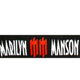 Напульсник на резинке "Marilyn Manson"