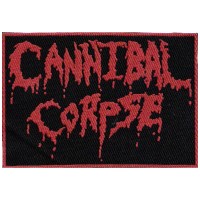 Нашивка Cannibal Corpse красная