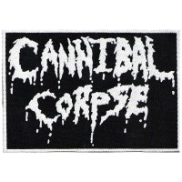 Нашивка Cannibal Corpse белая
