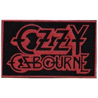 Нашивка Ozzy Osbourne красная