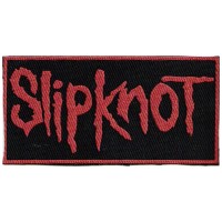 Нашивка Slipknot красная