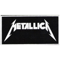 Нашивка Metallica белая