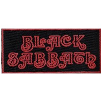 Нашивка Black Sabbath красная