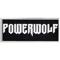 Нашивка Powerwolf белая