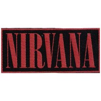 Нашивка Nirvana красная