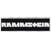 Нашивка Rammstein белая