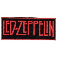 Нашивка Led Zeppelin красная
