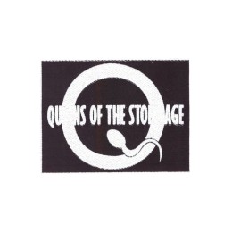 Нашивка Queens Of The Stone Age белая