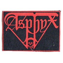 Нашивка Asphyx красная