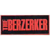 Нашивка The Berzerker красная