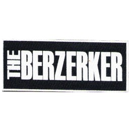 Нашивка The Berzerker белая
