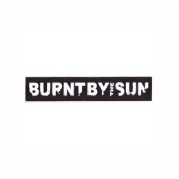 Нашивка Burntby The Sun белая