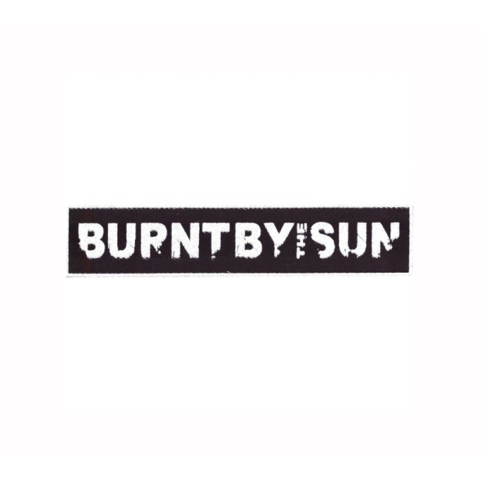 Нашивка Burntby The Sun белая