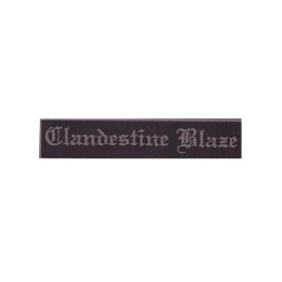 Нашивка Clandestine Blaze серая