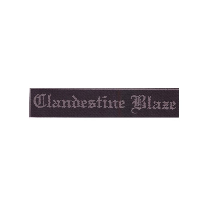 Нашивка Clandestine Blaze серая