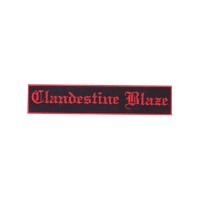 Нашивка Clandestine Blaze красная