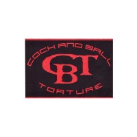 Нашивка Cock And Ball Torture красная