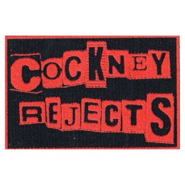 Нашивка Cockney Rejects красная