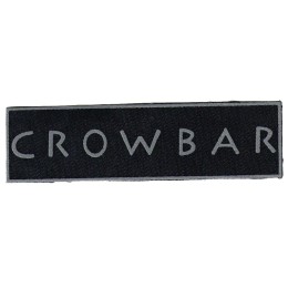 Нашивка Crowbar серая