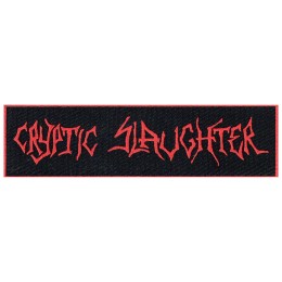 Нашивка Cryptic Slaughter красная