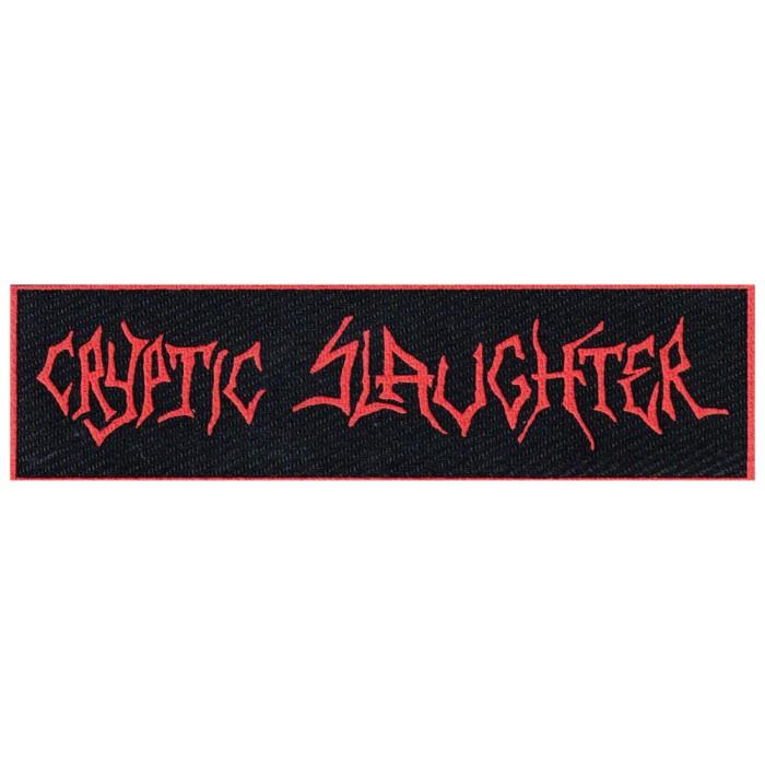 Нашивка Cryptic Slaughter красная