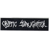 Нашивка Cryptic Slaughter белая