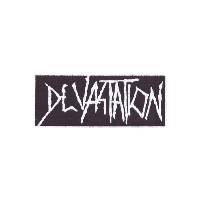 Нашивка Devastation белая