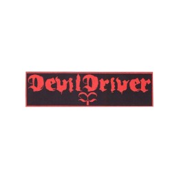 Нашивка DevilDrive красная
