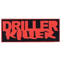 Нашивка Driller Killer красная