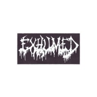 Нашивка Exhumed белая