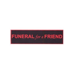 Нашивка Funeral For A Friend красная